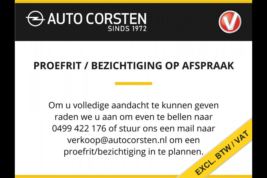Opel Vivaro 1.6CDTI 126PK DC 5-Pers. L2H1 Dubbele Cabine Navi Camera EURO 6 Airco Trekhaak Cruise Control Pdc Sport EcoFlex Betonplex Vloer Wandbetimmering Schuifdeur 1e Eigenaar Origineel Nederlandse Auto