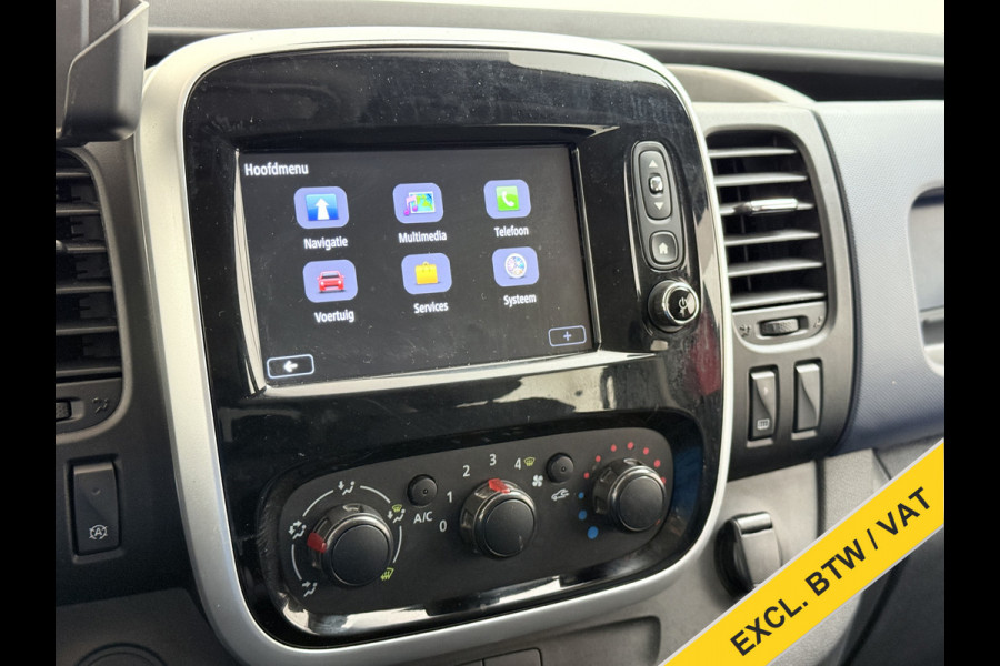 Opel Vivaro 1.6CDTI 126PK DC 5-Pers. L2H1 Dubbele Cabine Navi Camera EURO 6 Airco Trekhaak Cruise Control Pdc Sport EcoFlex Betonplex Vloer Wandbetimmering Schuifdeur 1e Eigenaar Origineel Nederlandse Auto