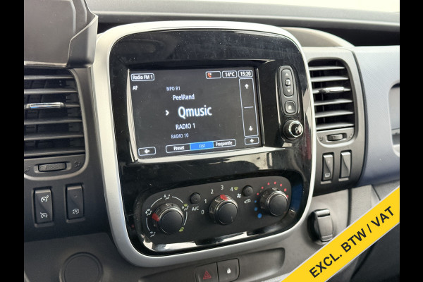 Opel Vivaro 1.6CDTI 126PK DC 5-Pers. L2H1 Dubbele Cabine Navi Camera EURO 6 Airco Trekhaak Cruise Control Pdc Sport EcoFlex Betonplex Vloer Wandbetimmering Schuifdeur 1e Eigenaar Origineel Nederlandse Auto