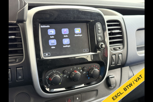 Opel Vivaro 1.6CDTI 126PK DC 5-Pers. L2H1 Dubbele Cabine Navi Camera EURO 6 Airco Trekhaak Cruise Control Pdc Sport EcoFlex Betonplex Vloer Wandbetimmering Schuifdeur 1e Eigenaar Origineel Nederlandse Auto