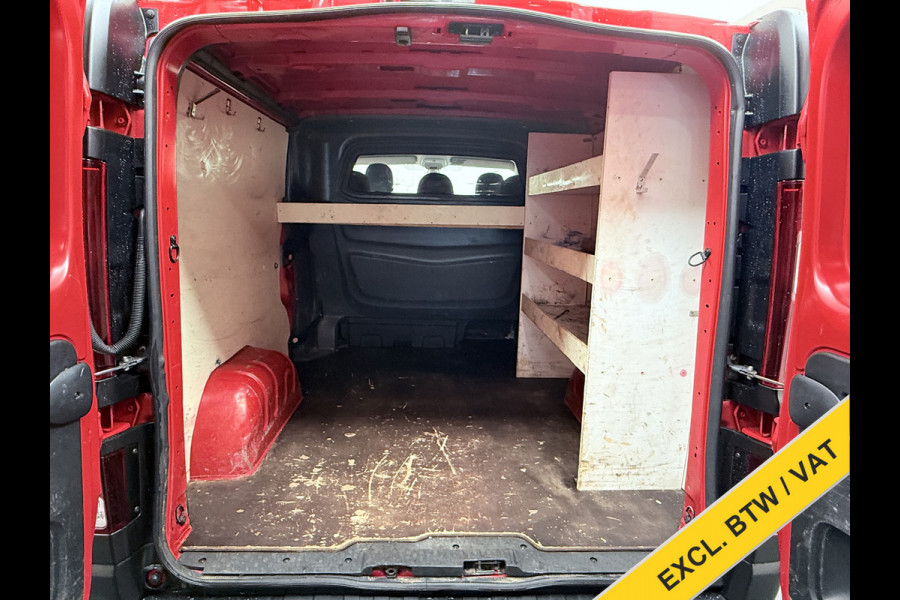 Opel Vivaro 1.6CDTI 126PK DC 5-Pers. L2H1 Dubbele Cabine Navi Camera EURO 6 Airco Trekhaak Cruise Control Pdc Sport EcoFlex Betonplex Vloer Wandbetimmering Schuifdeur 1e Eigenaar Origineel Nederlandse Auto