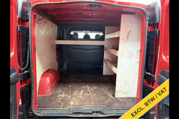 Opel Vivaro 1.6CDTI 126PK DC 5-Pers. L2H1 Dubbele Cabine Navi Camera EURO 6 Airco Trekhaak Cruise Control Pdc Sport EcoFlex Betonplex Vloer Wandbetimmering Schuifdeur 1e Eigenaar Origineel Nederlandse Auto