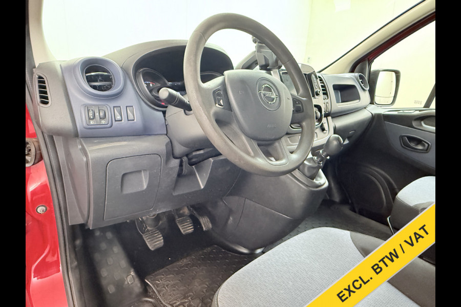 Opel Vivaro 1.6CDTI 126PK DC 5-Pers. L2H1 Dubbele Cabine Navi Camera EURO 6 Airco Trekhaak Cruise Control Pdc Sport EcoFlex Betonplex Vloer Wandbetimmering Schuifdeur 1e Eigenaar Origineel Nederlandse Auto
