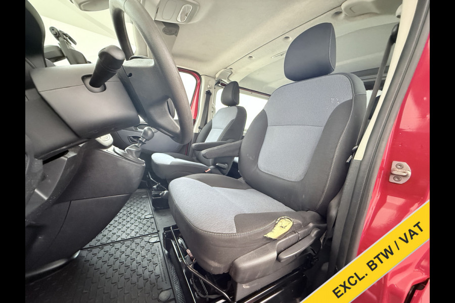 Opel Vivaro 1.6CDTI 126PK DC 5-Pers. L2H1 Dubbele Cabine Navi Camera EURO 6 Airco Trekhaak Cruise Control Pdc Sport EcoFlex Betonplex Vloer Wandbetimmering Schuifdeur 1e Eigenaar Origineel Nederlandse Auto