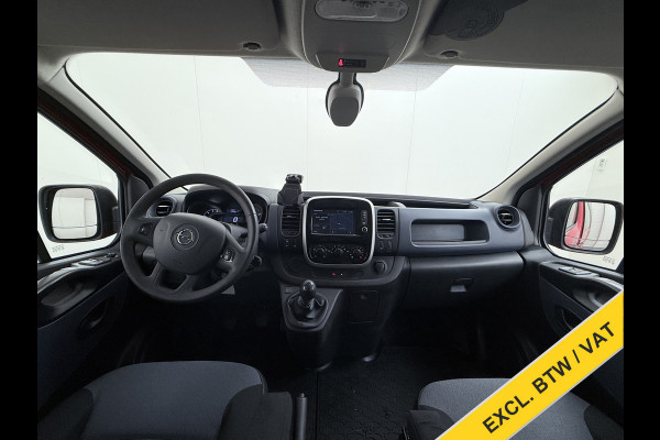 Opel Vivaro 1.6CDTI 126PK DC 5-Pers. L2H1 Dubbele Cabine Navi Camera EURO 6 Airco Trekhaak Cruise Control Pdc Sport EcoFlex Betonplex Vloer Wandbetimmering Schuifdeur 1e Eigenaar Origineel Nederlandse Auto
