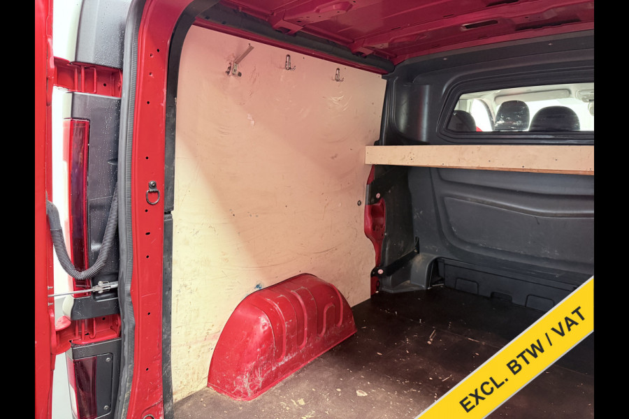 Opel Vivaro 1.6CDTI 126PK DC 5-Pers. L2H1 Dubbele Cabine Navi Camera EURO 6 Airco Trekhaak Cruise Control Pdc Sport EcoFlex Betonplex Vloer Wandbetimmering Schuifdeur 1e Eigenaar Origineel Nederlandse Auto