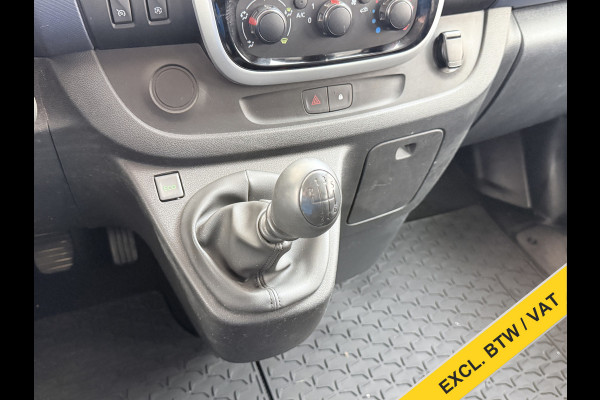 Opel Vivaro 1.6CDTI 126PK DC 5-Pers. L2H1 Dubbele Cabine Navi Camera EURO 6 Airco Trekhaak Cruise Control Pdc Sport EcoFlex Betonplex Vloer Wandbetimmering Schuifdeur 1e Eigenaar Origineel Nederlandse Auto