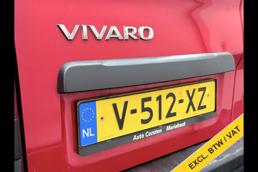 Opel Vivaro 1.6CDTI 126PK DC 5-Pers. L2H1 Dubbele Cabine Navi Camera EURO 6 Airco Trekhaak Cruise Control Pdc Sport EcoFlex Betonplex Vloer Wandbetimmering Schuifdeur 1e Eigenaar Origineel Nederlandse Auto