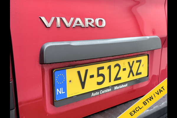 Opel Vivaro 1.6CDTI 126PK DC 5-Pers. L2H1 Dubbele Cabine Navi Camera EURO 6 Airco Trekhaak Cruise Control Pdc Sport EcoFlex Betonplex Vloer Wandbetimmering Schuifdeur 1e Eigenaar Origineel Nederlandse Auto