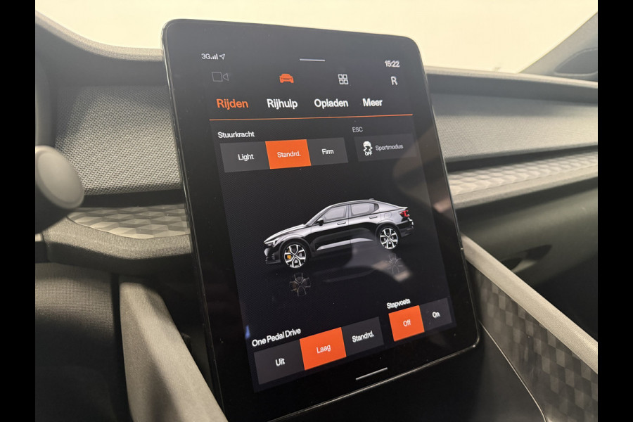 Polestar 2 Long Range Single Motor 78 kWh Full-led Navigatie 24 maanden garantie mogelijk (*vraag naar de voorwaarden)