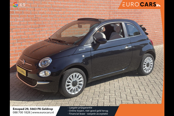 Fiat 500C 1.0 Hybrid 69pk Dolcevita | Navigatie | Apple Carplay/Android Auto | Parkeersensor achter | Cruise Control | Climatronic
