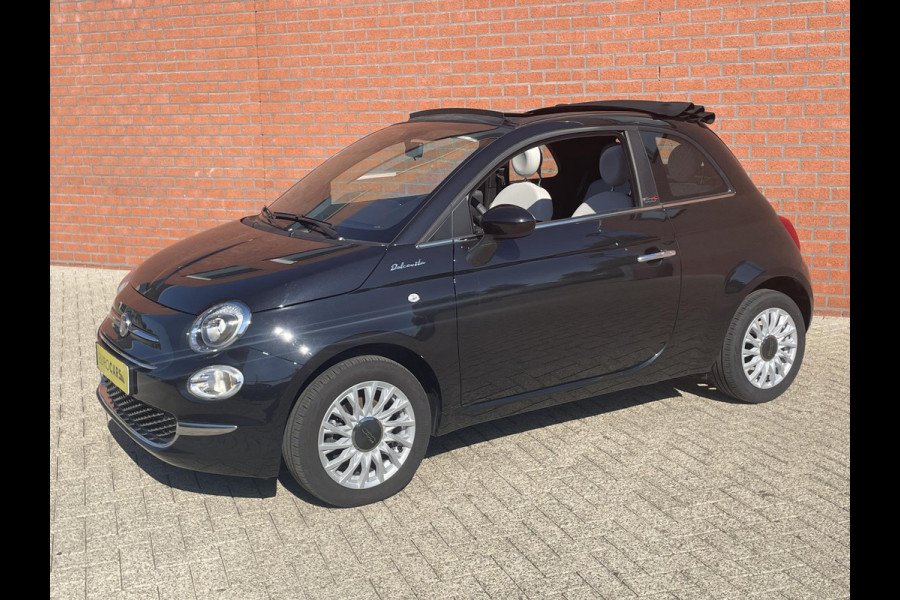 Fiat 500C 1.0 Hybrid 69pk Dolcevita | Navigatie | Apple Carplay/Android Auto | Parkeersensor achter | Cruise Control | Climatronic