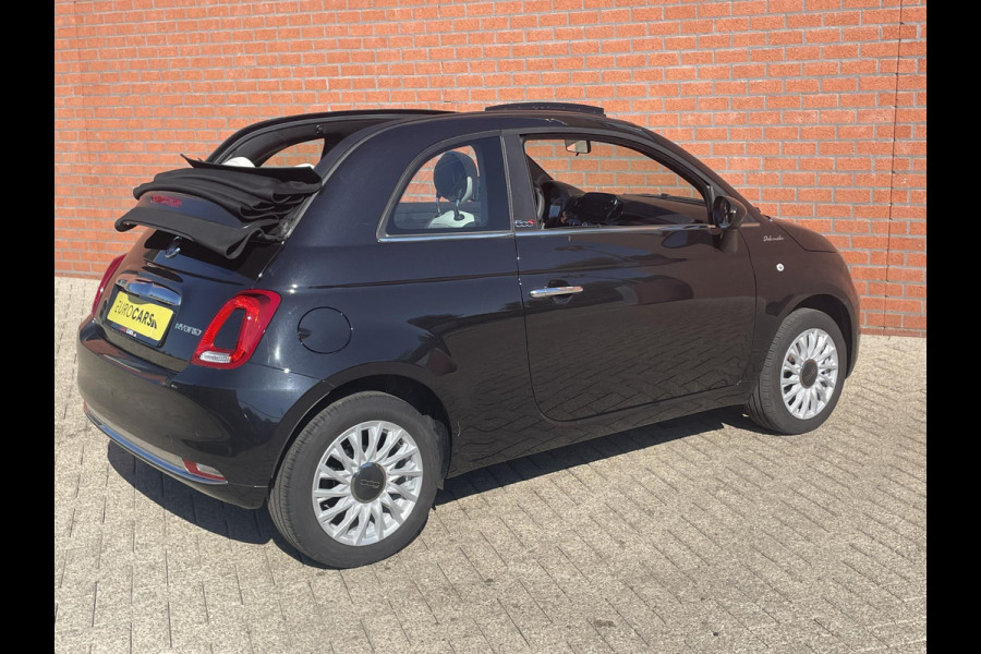 Fiat 500C 1.0 Hybrid 69pk Dolcevita | Navigatie | Apple Carplay/Android Auto | Parkeersensor achter | Cruise Control | Climatronic