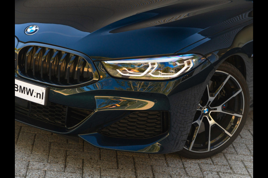 BMW 8 Serie 840i M-Sport Individual "Malachitgrün" - M-Sportzetels - Stoelventilatie