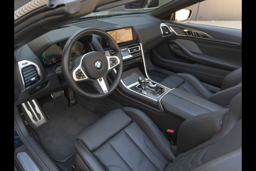 BMW 8 Serie 840i M-Sport Individual "Malachitgrün" - M-Sportzetels - Stoelventilatie