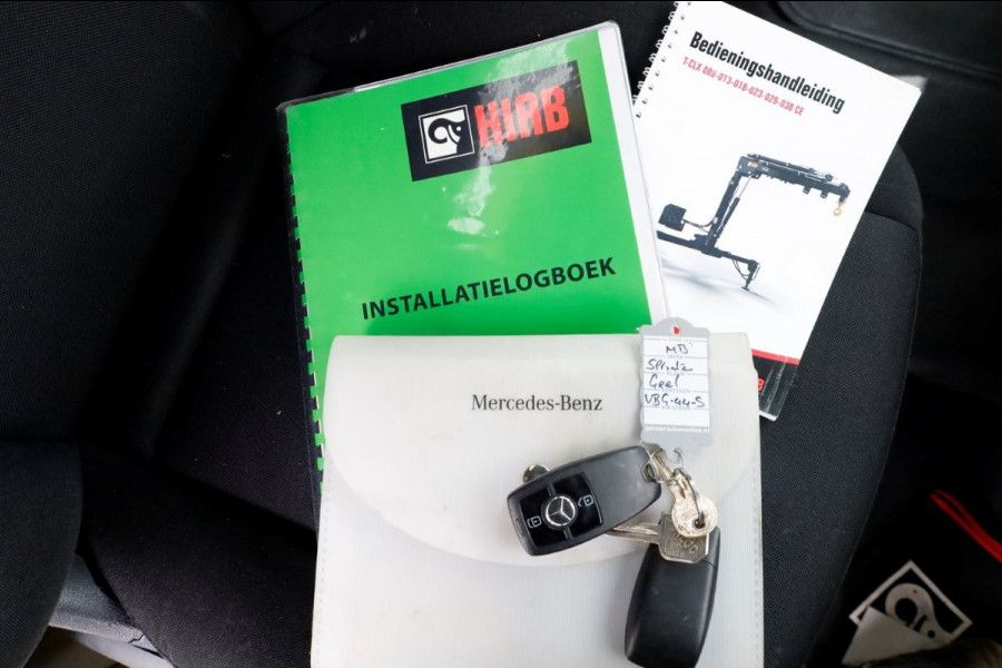 Mercedes-Benz Sprinter 516 CDI 163pk E6 Open Laadbak+HIAB T-CLX 029 Kraan PTO/Trekhaak 3500kg 06-2019