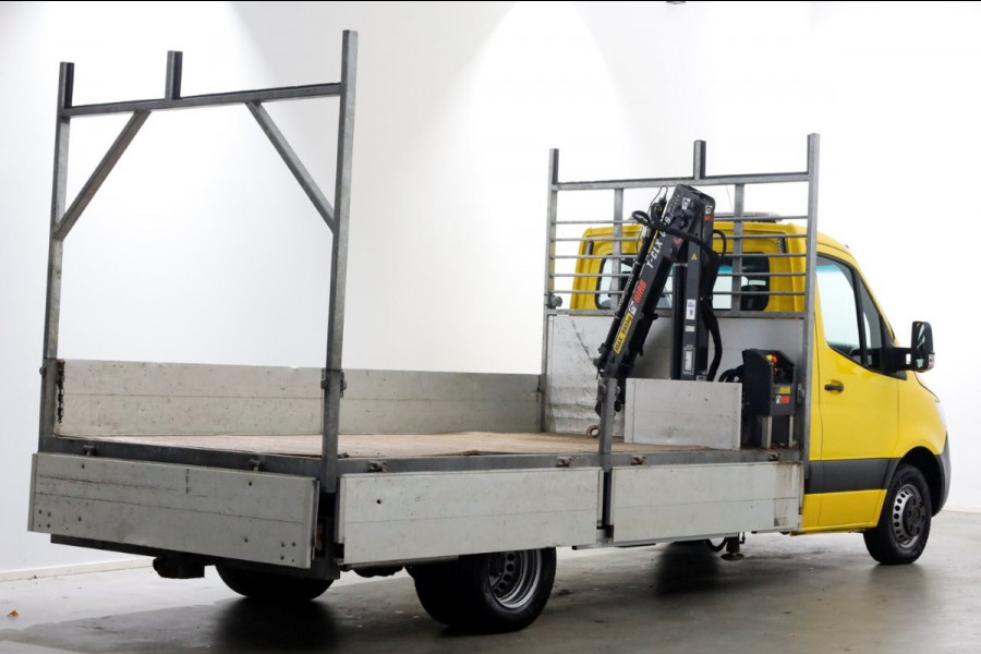 Mercedes-Benz Sprinter 516 CDI 163pk E6 Open Laadbak+HIAB T-CLX 029 Kraan PTO/Trekhaak 3500kg 06-2019
