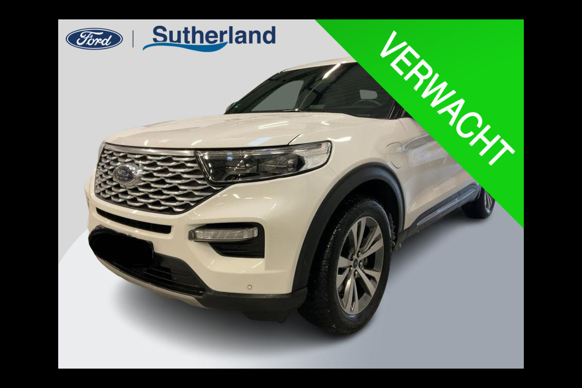 Ford Explorer 3.0 V6 EcoBoost PHEV Platinum | Trekhaak | Groot scherm