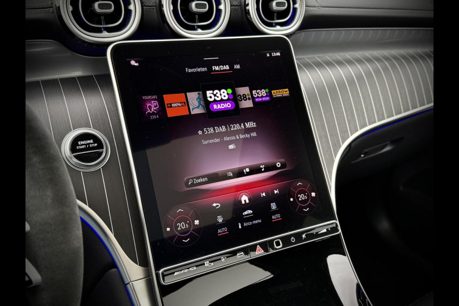 Mercedes-Benz GLC AMG 63 S E Performance Night Pakket|Panoramadak|Burmester®|Camera 360°|Keyless|Head-Up|Sfeerverlichting