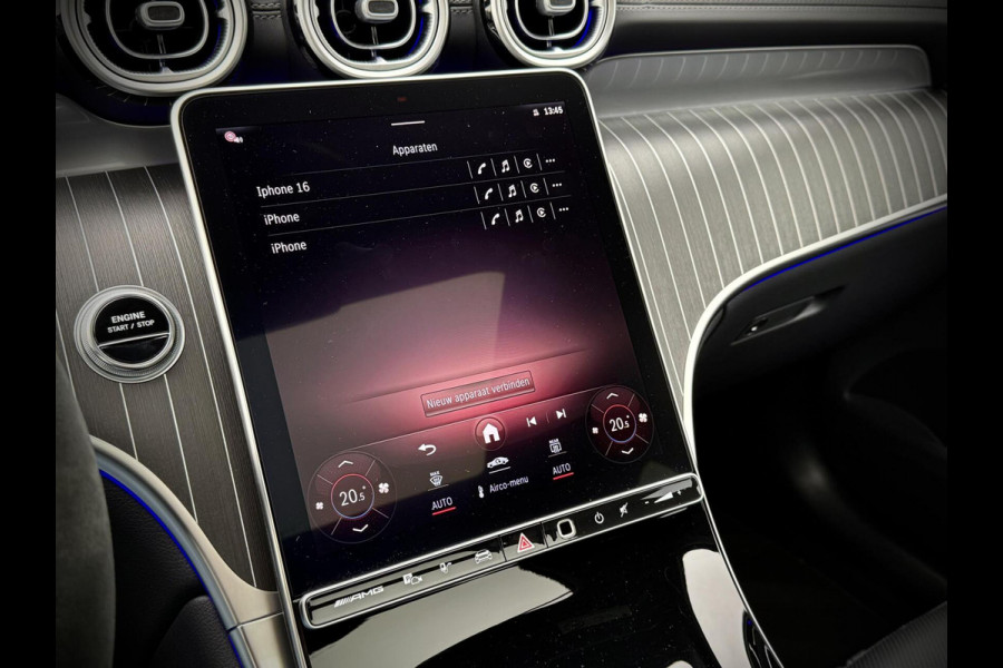 Mercedes-Benz GLC AMG 63 S E Performance Night Pakket|Panoramadak|Burmester®|Camera 360°|Keyless|Head-Up|Sfeerverlichting