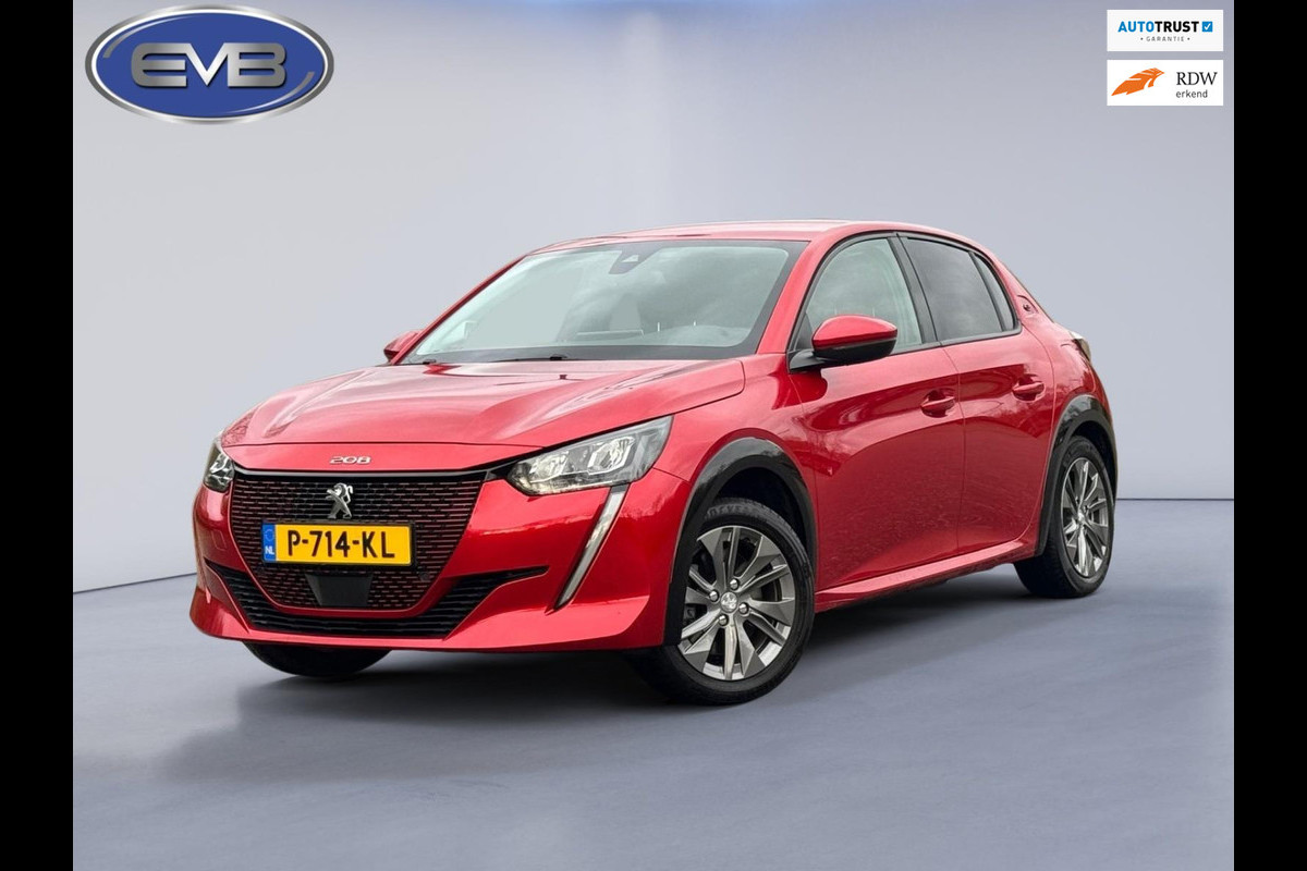Peugeot e-208 EV Blue Lease Allure 50 kWh, achteruitrijcamera, digitaal cockpit, afneembare trekhaak, led, luxe uitvoering