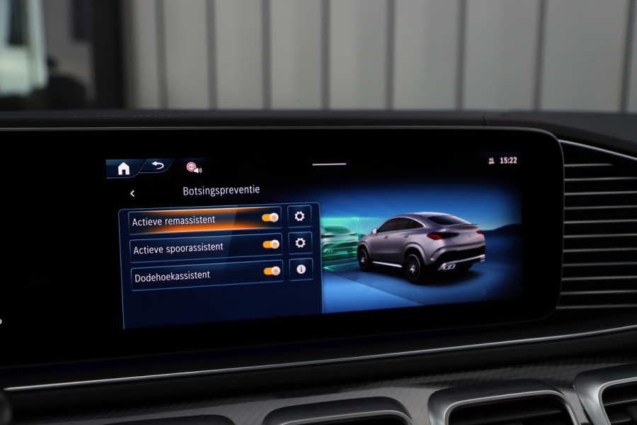 Mercedes-Benz GLE Coupé AMG 53 Hybrid 4-Matic | 544PK | Head-up | Luchtvering | Keyless-go | Pano | Burmester | Sfeerverlichting | Stoelkoeling |