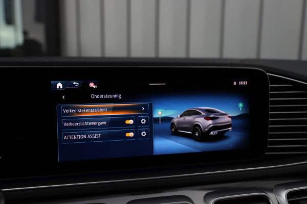 Mercedes-Benz GLE Coupé AMG 53 Hybrid 4-Matic | 544PK | Head-up | Luchtvering | Keyless-go | Pano | Burmester | Sfeerverlichting | Stoelkoeling |