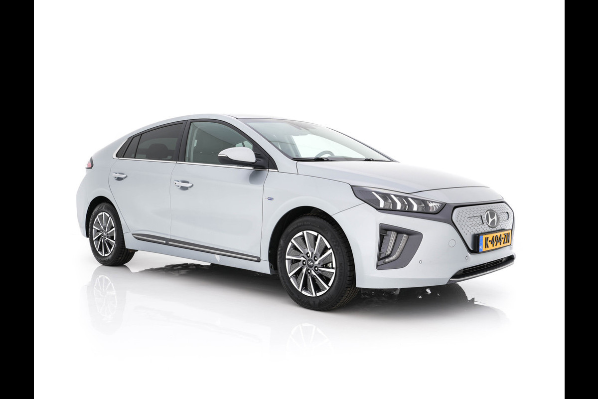 Hyundai IONIQ Premium EV 38 kWh {SOH-100%} Aut *HEATPUMP | LUXURY-LEATHER | FULL-LED | ADAPTIVE-CRUISE | KEYLESS | NAVI-FULLMAP | DAB | CAMERA | MEMORY-PACK | DIGI-COCKPIT | HEATED/VENTILATED-SEATS | CCS- FASTLOADER | PRIVACY-GLASS |