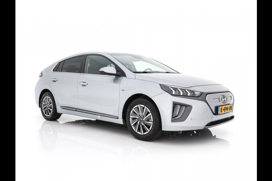 Hyundai IONIQ Premium EV 38 kWh {SOH-100%} Aut *HEATPUMP | LUXURY-LEATHER | FULL-LED | ADAPTIVE-CRUISE | KEYLESS | NAVI-FULLMAP | DAB | CAMERA | MEMORY-PACK | DIGI-COCKPIT | HEATED/VENTILATED-SEATS | CCS- FASTLOADER | PRIVACY-GLASS |