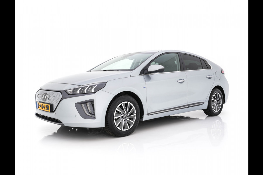 Hyundai IONIQ Premium EV 38 kWh {SOH-100%} Aut *HEATPUMP | LUXURY-LEATHER | FULL-LED | ADAPTIVE-CRUISE | KEYLESS | NAVI-FULLMAP | DAB | CAMERA | MEMORY-PACK | DIGI-COCKPIT | HEATED/VENTILATED-SEATS | CCS- FASTLOADER | PRIVACY-GLASS |
