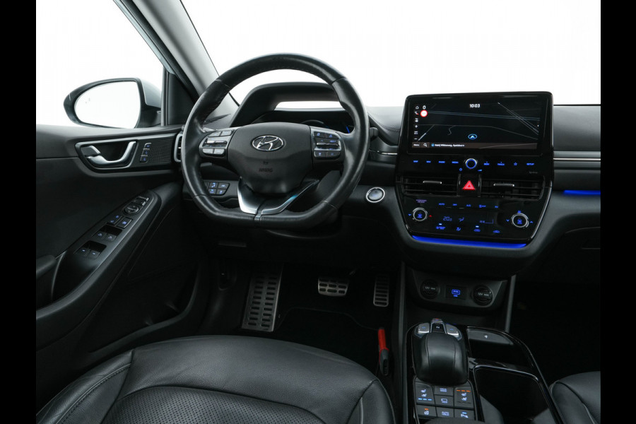 Hyundai IONIQ Premium EV 38 kWh {SOH-100%} Aut *HEATPUMP | LUXURY-LEATHER | FULL-LED | ADAPTIVE-CRUISE | KEYLESS | NAVI-FULLMAP | DAB | CAMERA | MEMORY-PACK | DIGI-COCKPIT | HEATED/VENTILATED-SEATS | CCS- FASTLOADER | PRIVACY-GLASS |