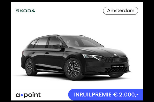 Škoda Octavia Combi FL Sportline Tour 1.5 TSI m-HEV 110 kW / 150 PK Combi | Panorama schuif/kanteldak | Trekhaak, wegklapbaar | Infotainment navigatie pakket | Travel Assist pakket | Winter pakket