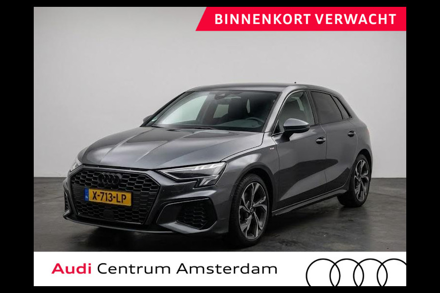 Audi A3 Sportback 35 TFSI S edition 150pk| Panoramadak | 18 inch Lichtmetalen velgen | Apple carplay-/ Android auto | Stoelverwarming