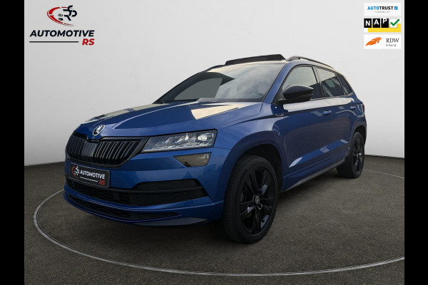 Škoda Karoq 1.5 TSI ACT Sportline Business|Pano Trekhaak Dealer OH Sportstoelen App Connect ACC Canton Elektrische kofferklep Nap