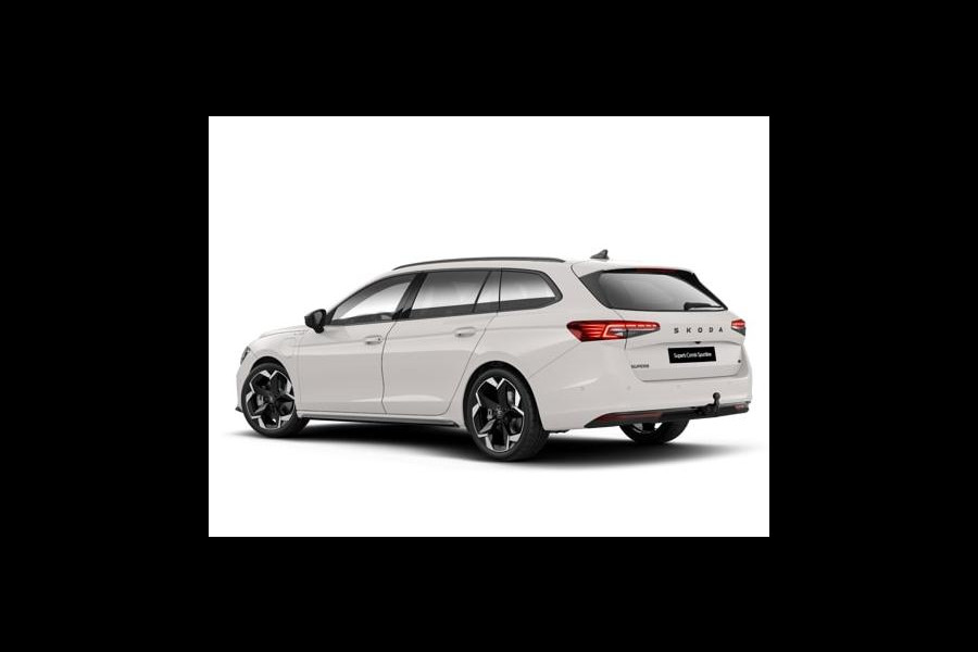Škoda Superb combi Sportline Business 1.5 TSI PHEV 150 kW / 204 PK Co | Panoramadak, elektrisch bedienbaar | Trekhaak, wegklapbaar | Travel Assist Plus Sportline | Dynamic Chassis Control Pakket | CANTON Soundsystem | Lichtmetalen velgen 19 inch Torcular zwart gepolijst