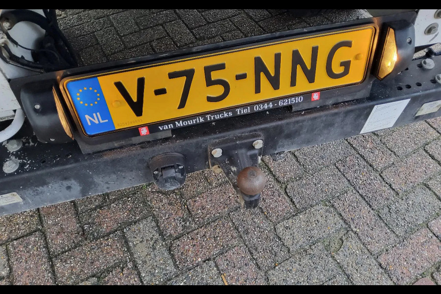 Renault Master 165.35 DUBBELE CABINE - EURO 6 - V-75-NNG - DUBBELLUCHT KIPPER + TREKHAAK