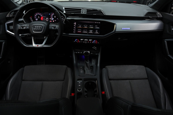Audi Q3 Sportback 45TFSI quattro S-Line Panodak ACC B&O Leer Navi Camera Climate Elektr. bedienb. achterklep PDC LM velgen