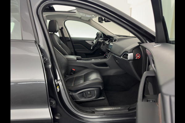 Jaguar F-Pace 2.0 Portfolio Black-line AWD 25d (INCL-BTW) Aut. *PANO | HEAD-UP | LUXURY-LEATHER | BLIND-SPOT | MERIDIAN-SOUND | HEATED-SPORTSEATS | NAVI-FULLMAP | KEYLESS | CAMERA | ECC | CARPLAY | SHIFT-PADDLES | PDC | LANE-ASSIST | ...