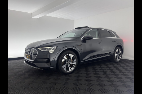 Audi e-tron 55 quattro Business edition Plus 95 kWh [ 3-Fase ] (INCL-BTW) *PANO | LUXURY-LEATHER | ADAPTIVE-CRUISE | FULL-LED | DIGI-COCKPIT | KEYLESS | MEMORY-PACK | CAMERA | NAVI-FULLMAP | SHIFT-PADDLES | DAB+ | COMFORT-SEATS | 20''ALU*