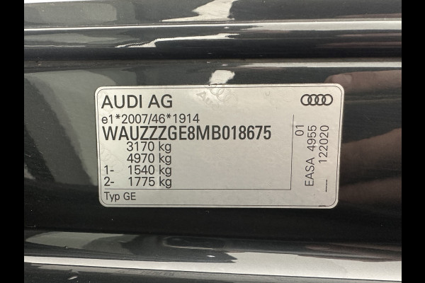 Audi e-tron 55 quattro Business edition Plus 95 kWh [ 3-Fase ] (INCL-BTW) *PANO | LUXURY-LEATHER | ADAPTIVE-CRUISE | FULL-LED | DIGI-COCKPIT | KEYLESS | MEMORY-PACK | CAMERA | NAVI-FULLMAP | SHIFT-PADDLES | DAB+ | COMFORT-SEATS | 20''ALU*