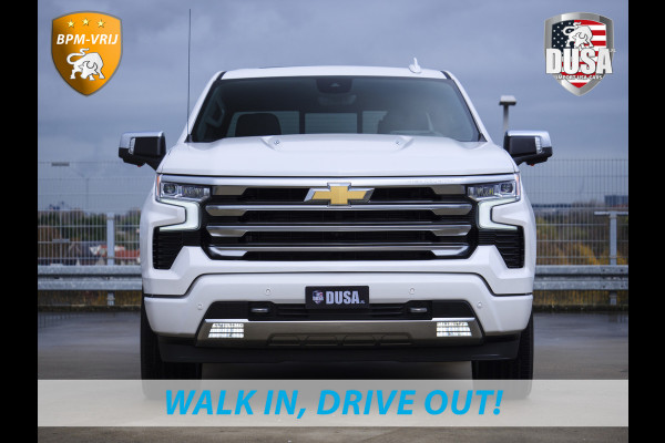 Chevrolet 1500 | Silverado | 6.2L V8 High Country | Leder | Schuifkantel NIEUW BINNEN! Getoonde accessoires zijn verkrijgbaar tegen meerprijs