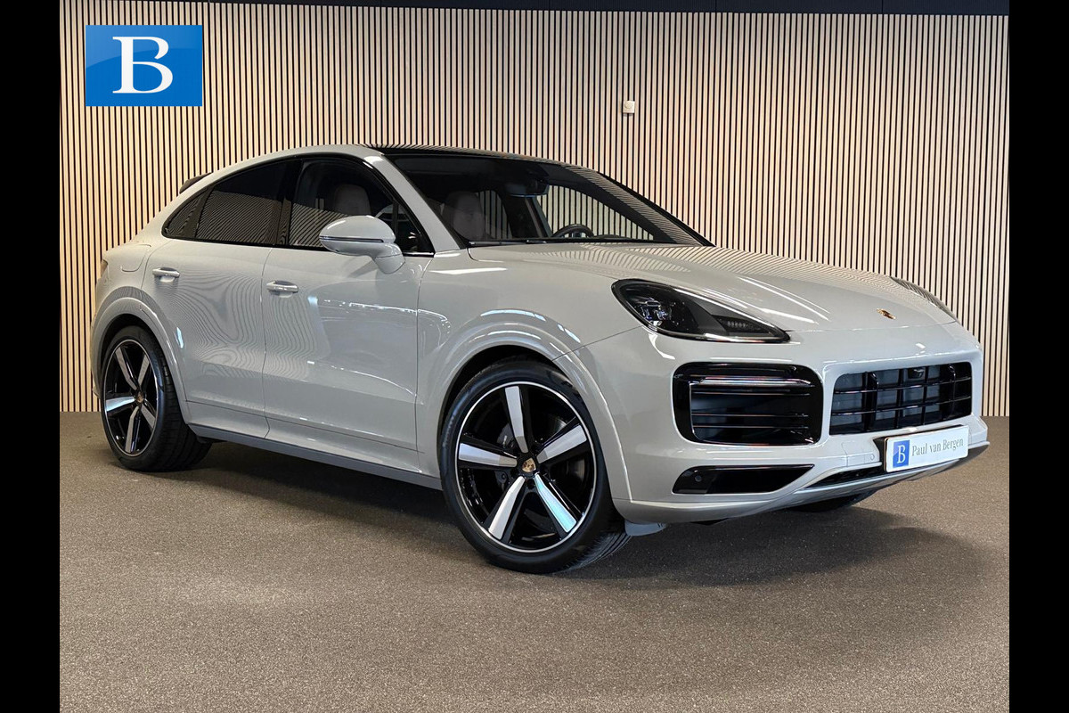Porsche Cayenne Coupé 3.0e Hybrid KRIJT-SPORT DESIGN-CLUBLEER-PANO-STOELEN 18 VOUDIG-SURROUND-COMPLEET
