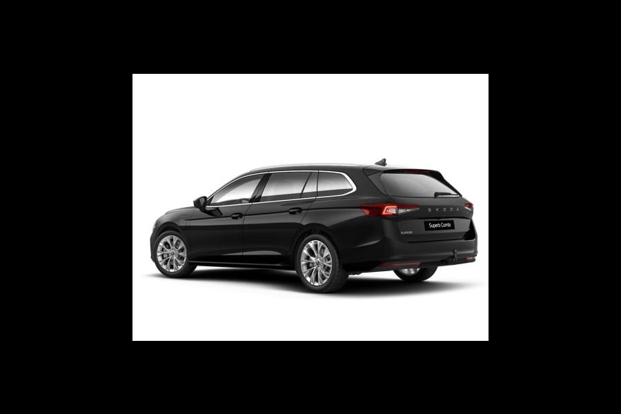 Škoda Superb combi Business Edition 1.5 TSI PHEV 150 kW / 204 PK Comb | Trekhaak, wegklapbaar | Chrome pakket | Lichtmetalen velgen 18 inch Dofida zilver