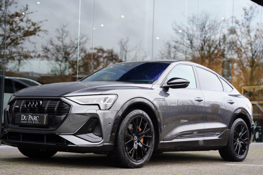 Audi e-tron Sportback 55 Quattro S Edition 95 kWh | Panorama Dak | Black Edition | 1e Eigenaar