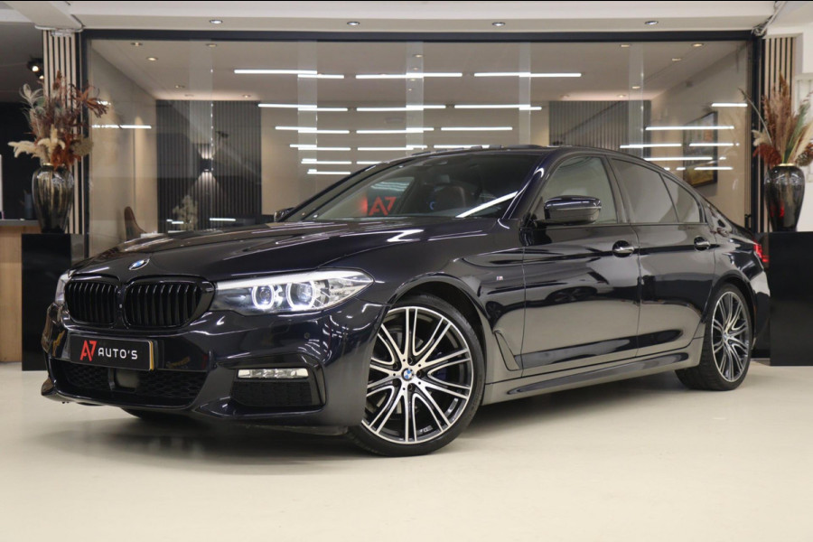 BMW 5 Serie 520d High Executive PANO/CARPLAY/SVEER/360CAM/VOL