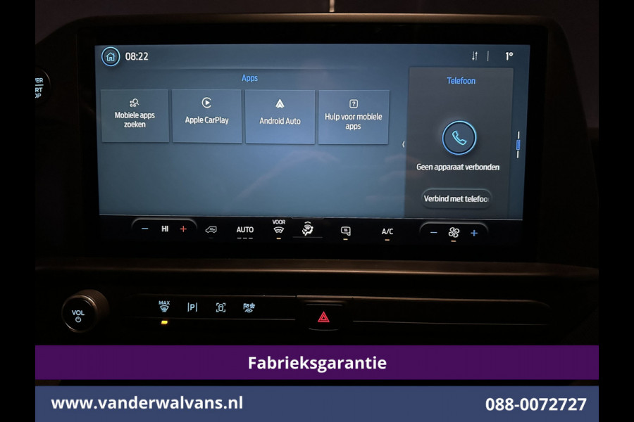 Ford Transit Custom 2.0 TDCI 136pk L2H1 Fabrieksgarantie Euro6 Airco | Camera | LED | Apple Carplay | Android Auto | Cruisecontrol Parkeersensoren, Bijrijdersbank