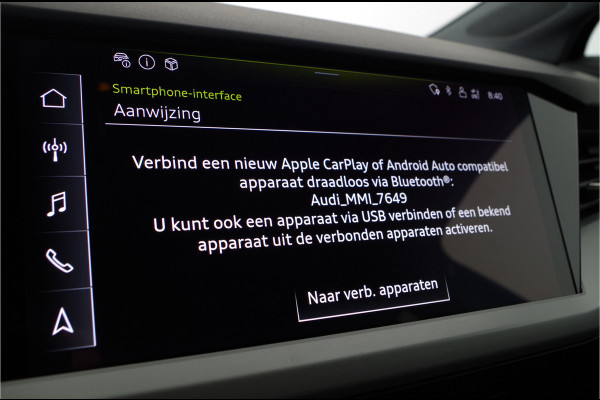 Audi Q4 e-tron 40 82 kWh S line > Camera/ Adaptief Cruise control/Stoelverwarming...