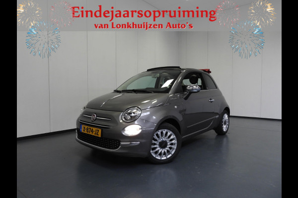 Fiat 500C 1.0 Cabrio Hybrid Dolcevita NAVI-APP/AIRCO/CRUISE/PDC/LMV!