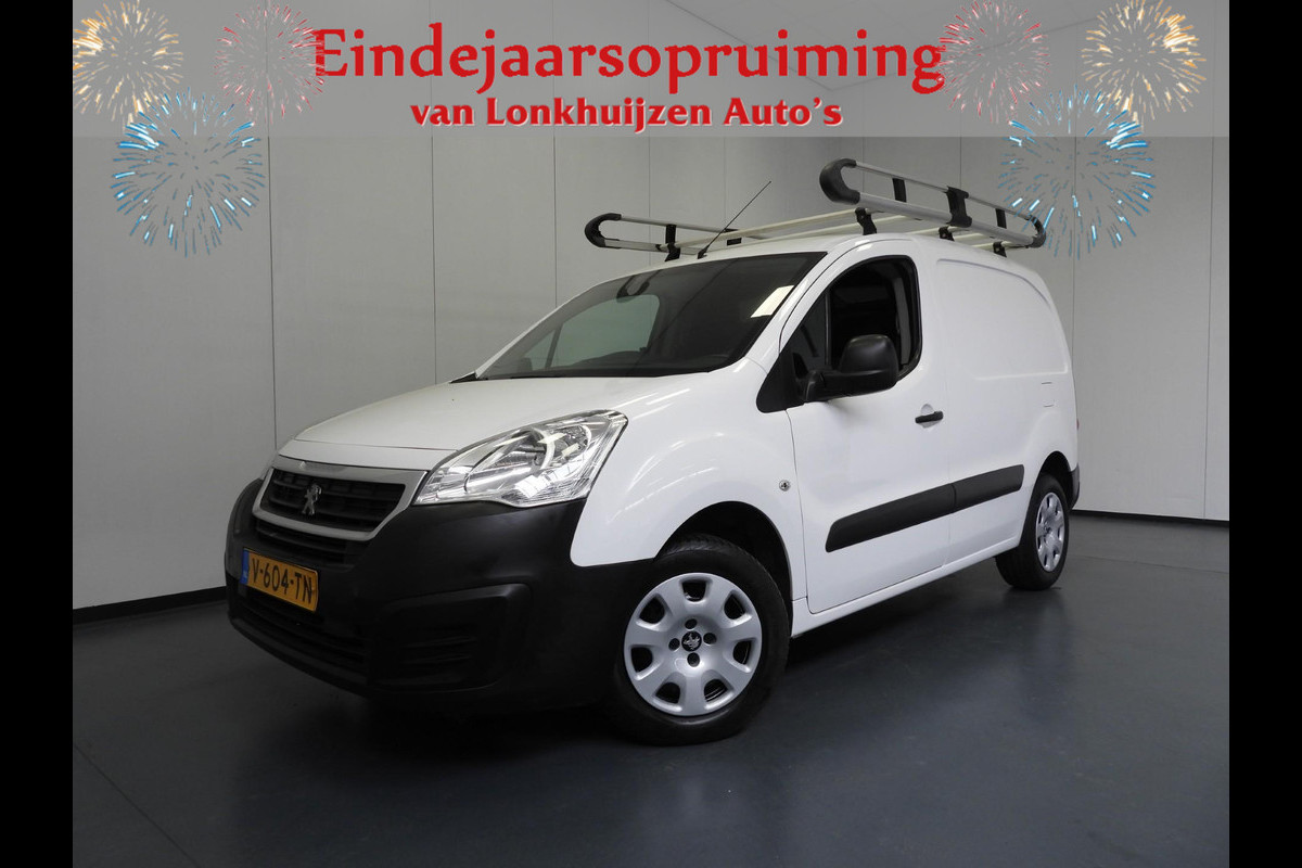 Peugeot Partner 120 1.6 BlueHDi 75 L1 Profit+ AIRCO/SCHUIFDEUR/TREKHAAK/IMPERIAAL!