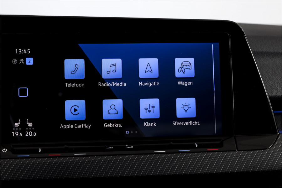 Volkswagen GOLF Variant 1.5 eTSI 150 PK R-Line - Automaat | S/K- Panodak | Dig. Cockpit | Adapt. Cruise | PDC | Camera | NAV + App. Connect | ECC | Afn. Trekhaak | LM 18" |